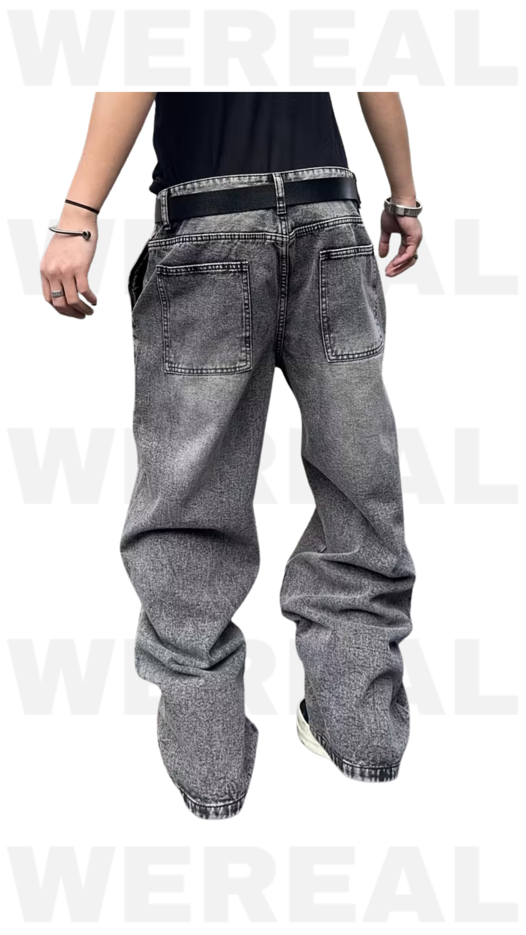 Jeans Grigio Lineed | By Wereal