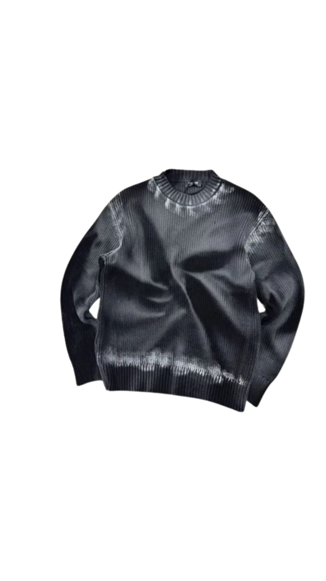 Maglione Splash - Nero e Bianco