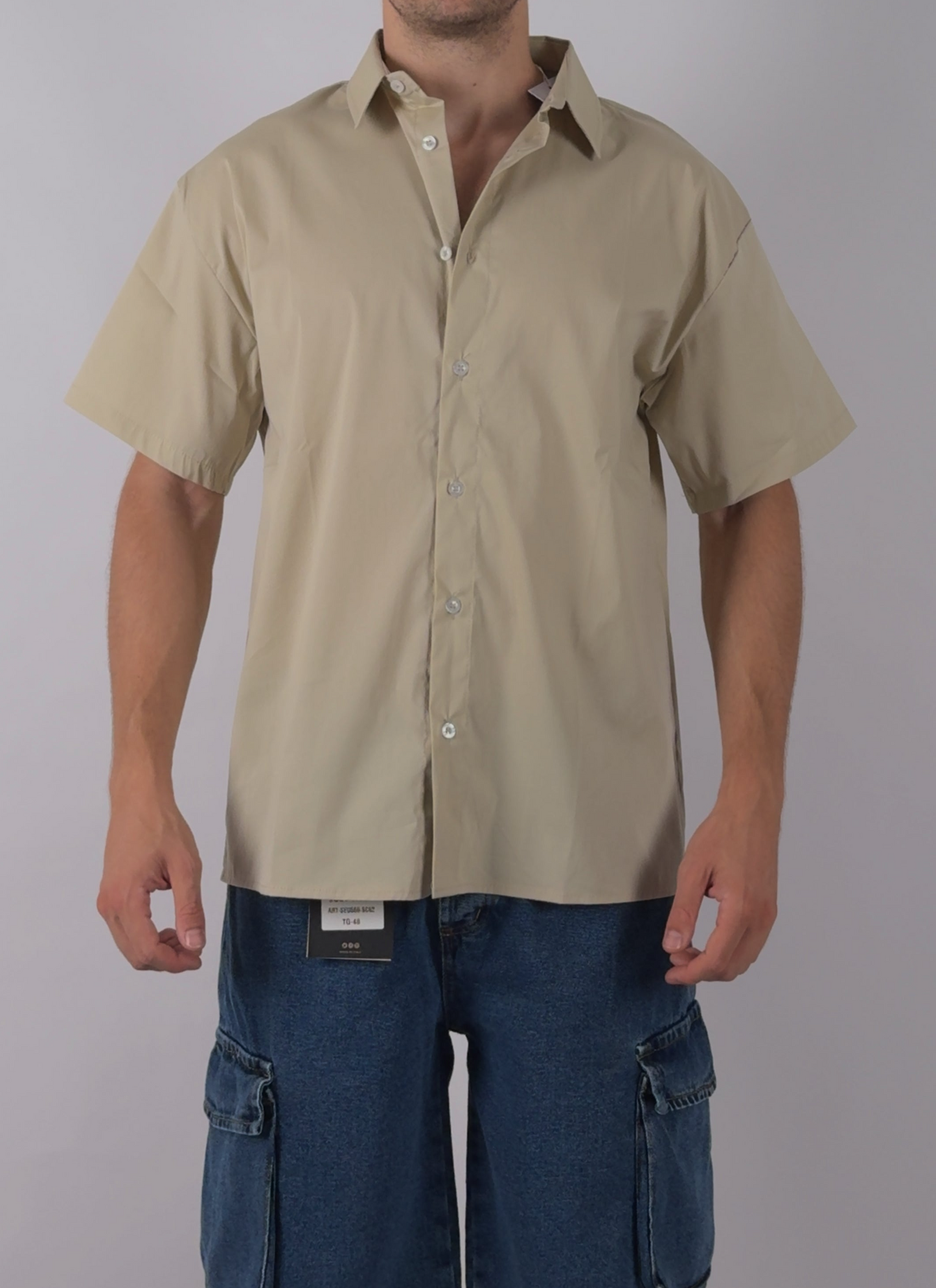 Camicia Maniche Corte Fit Over by Nope Vari Colori