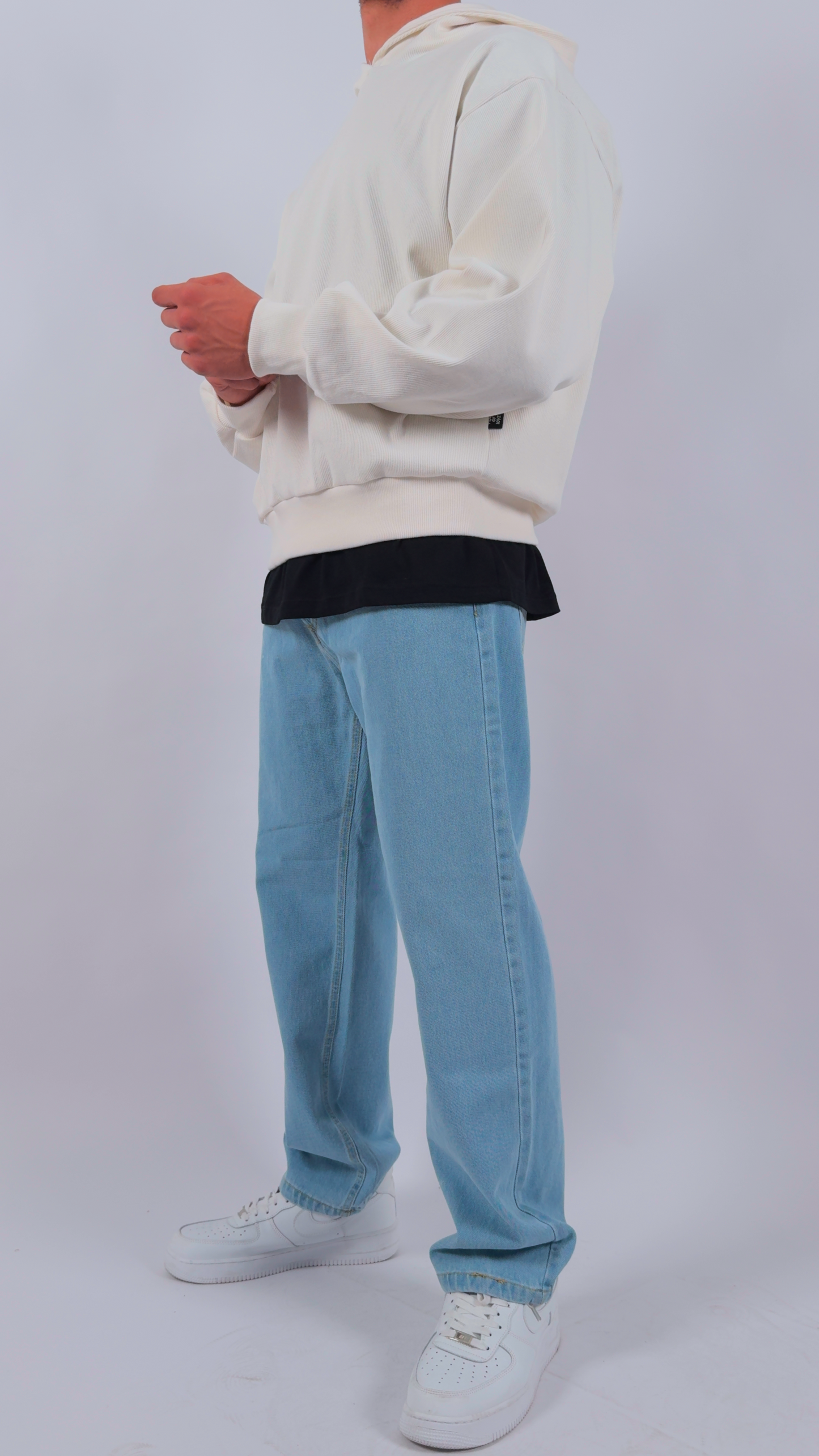 Wereal Baggy Fit Denim Jeans – Made in Italy