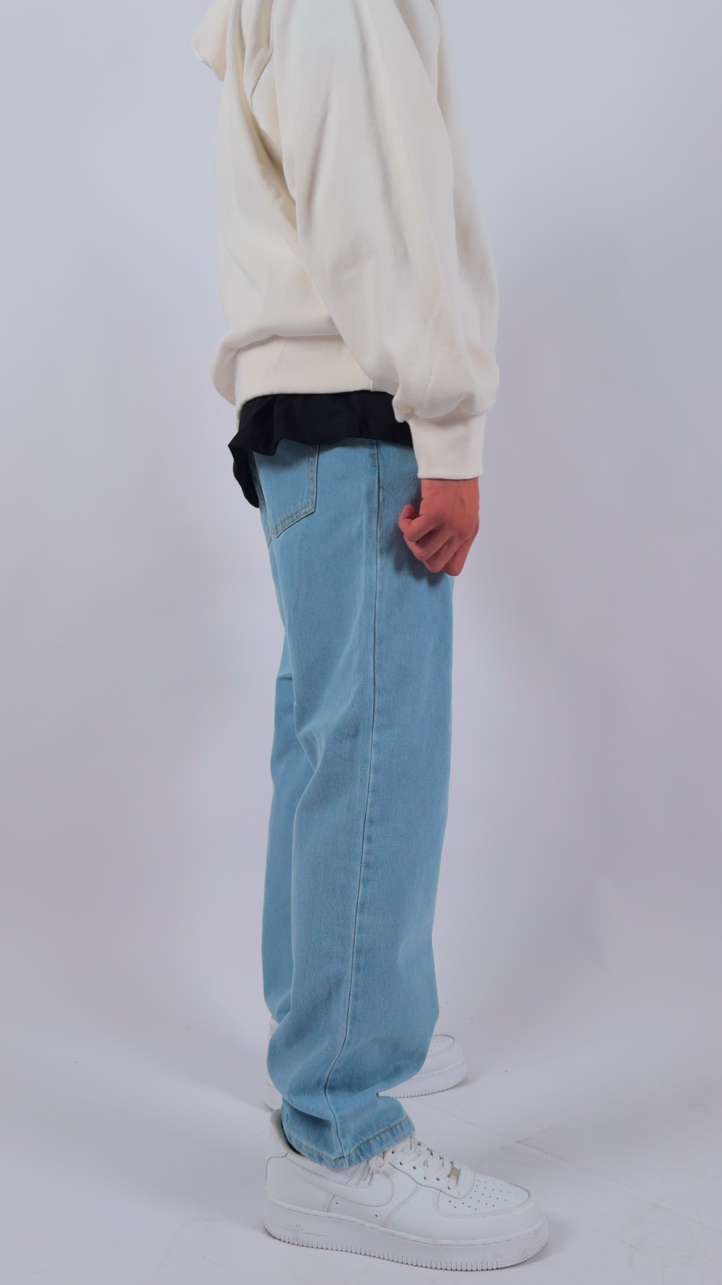 Wereal Baggy Fit Denim Jeans – Made in Italy