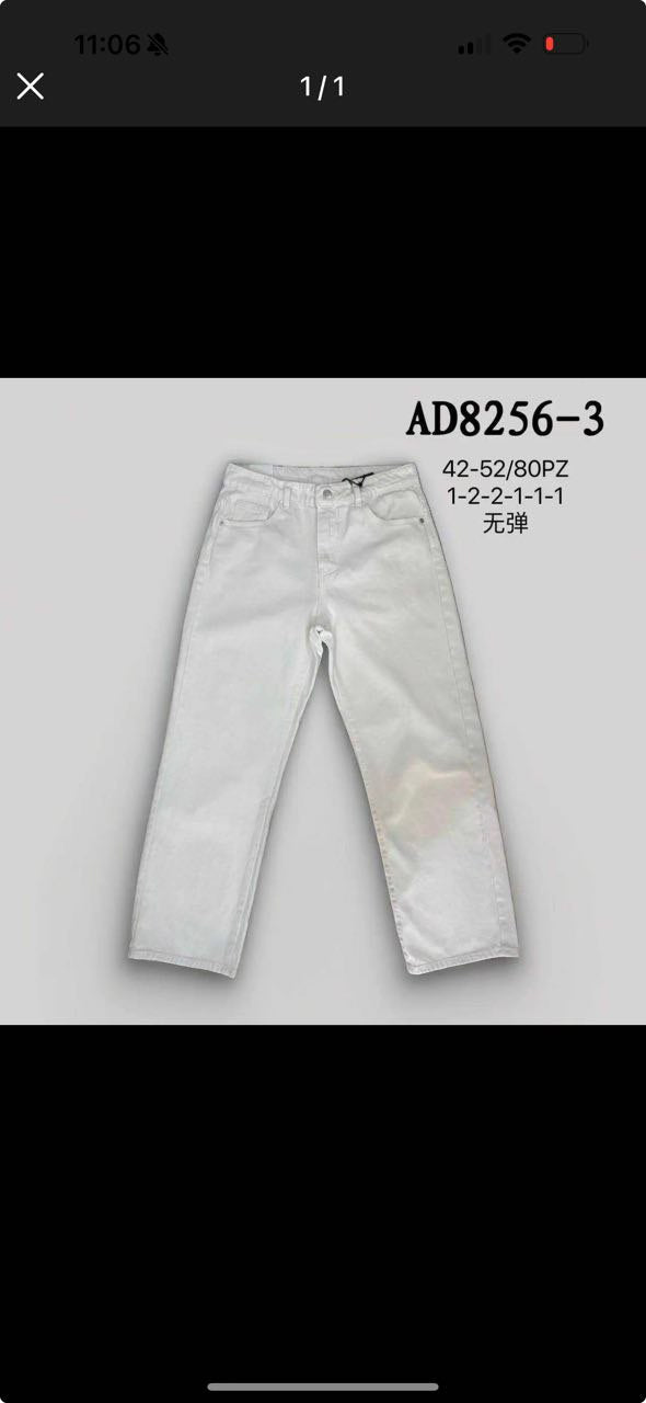 Jeans Baggy Bianco - Always AD8256-3