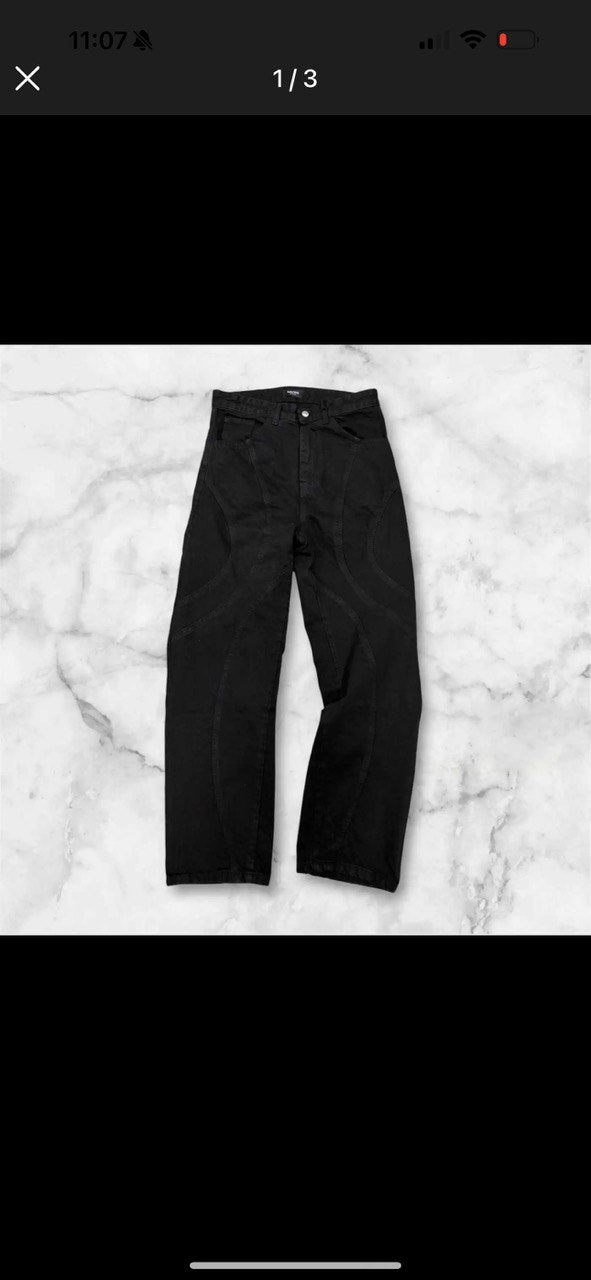 Jeans Black Wawes - BD228 - 2 colori