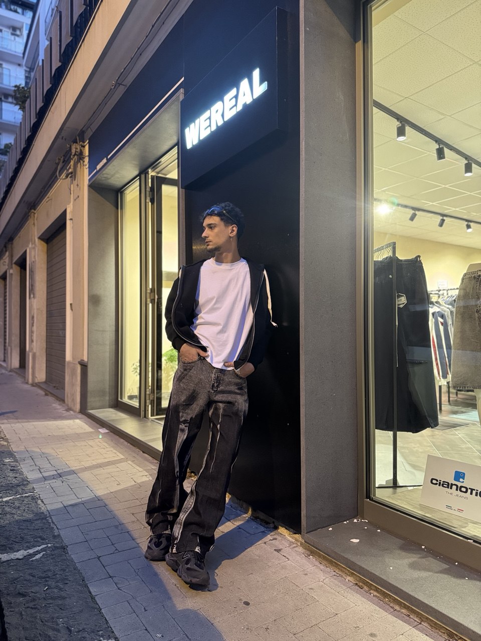 Jeans Flames Black Bon Black by Wereal