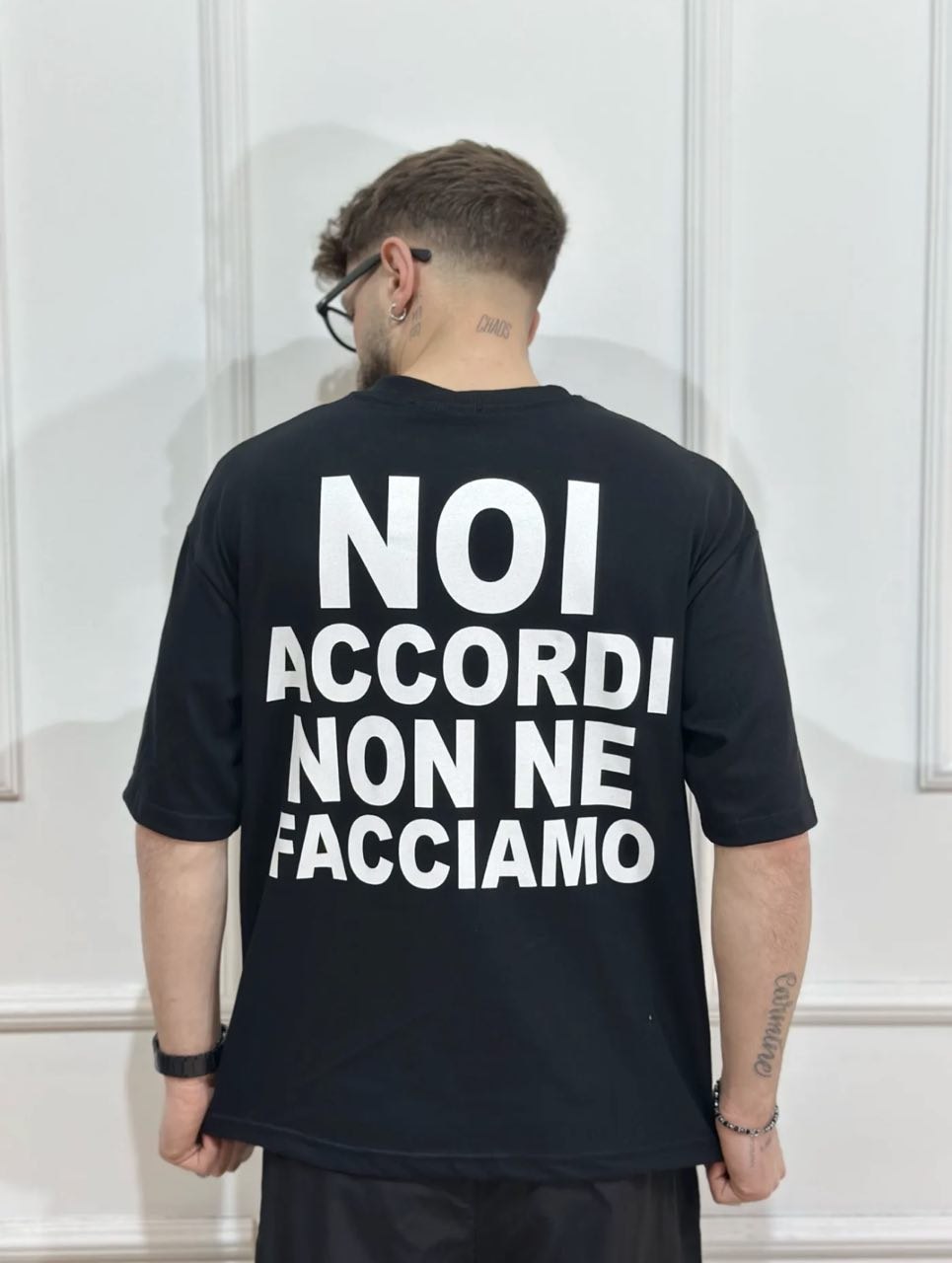 T shirt accordi non ne facciamo