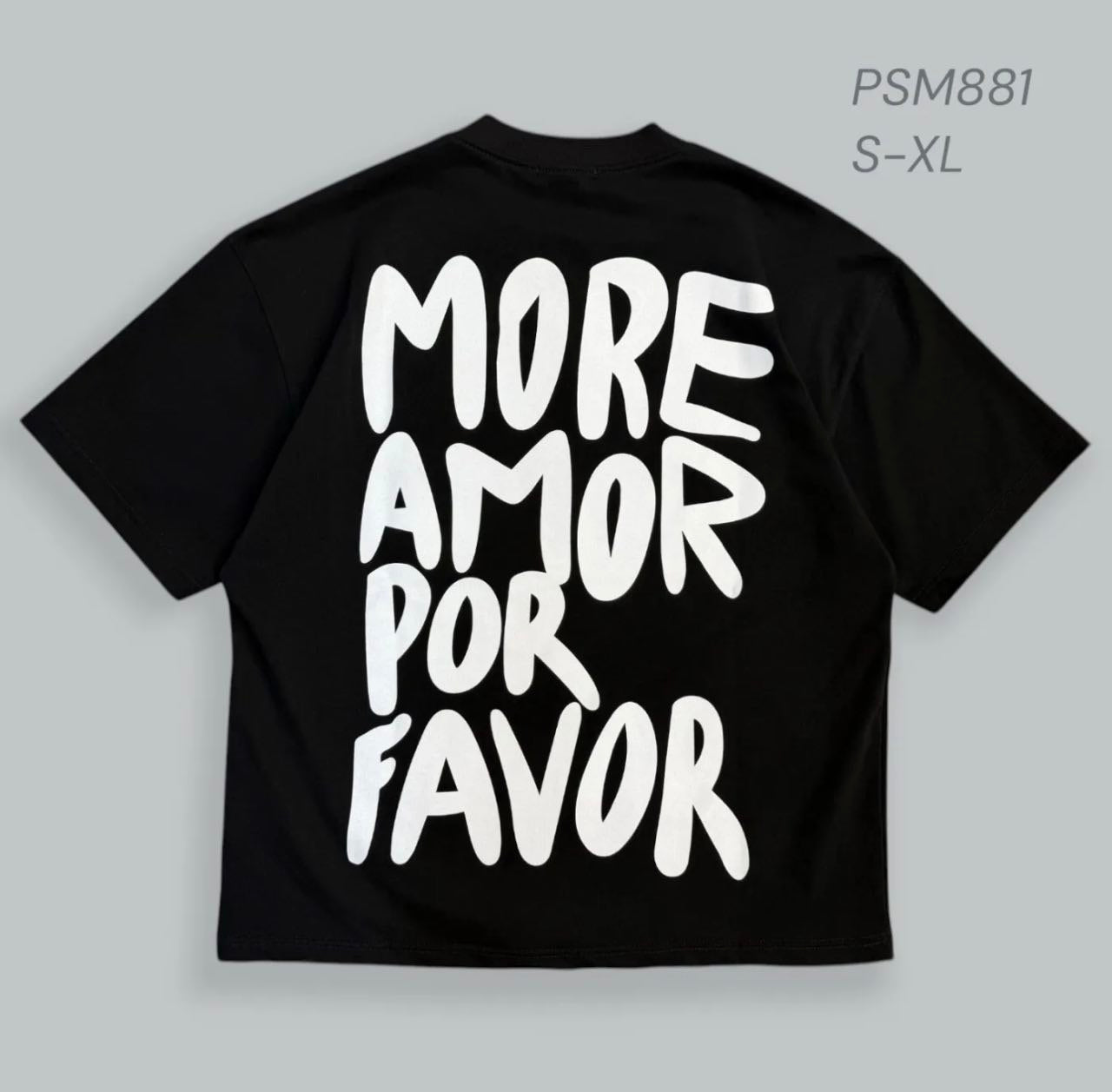 T shirt More Amor