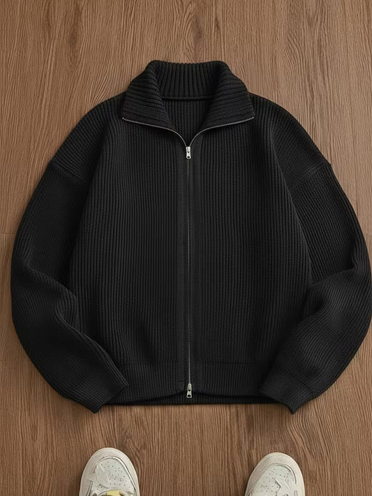 Cardigan Uomo con zip