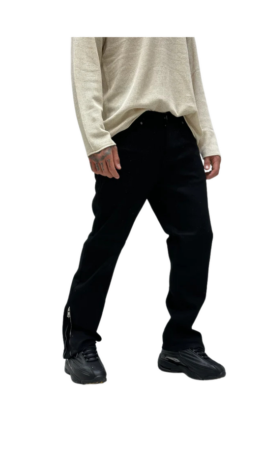 Flare zip Black DAV 1040
