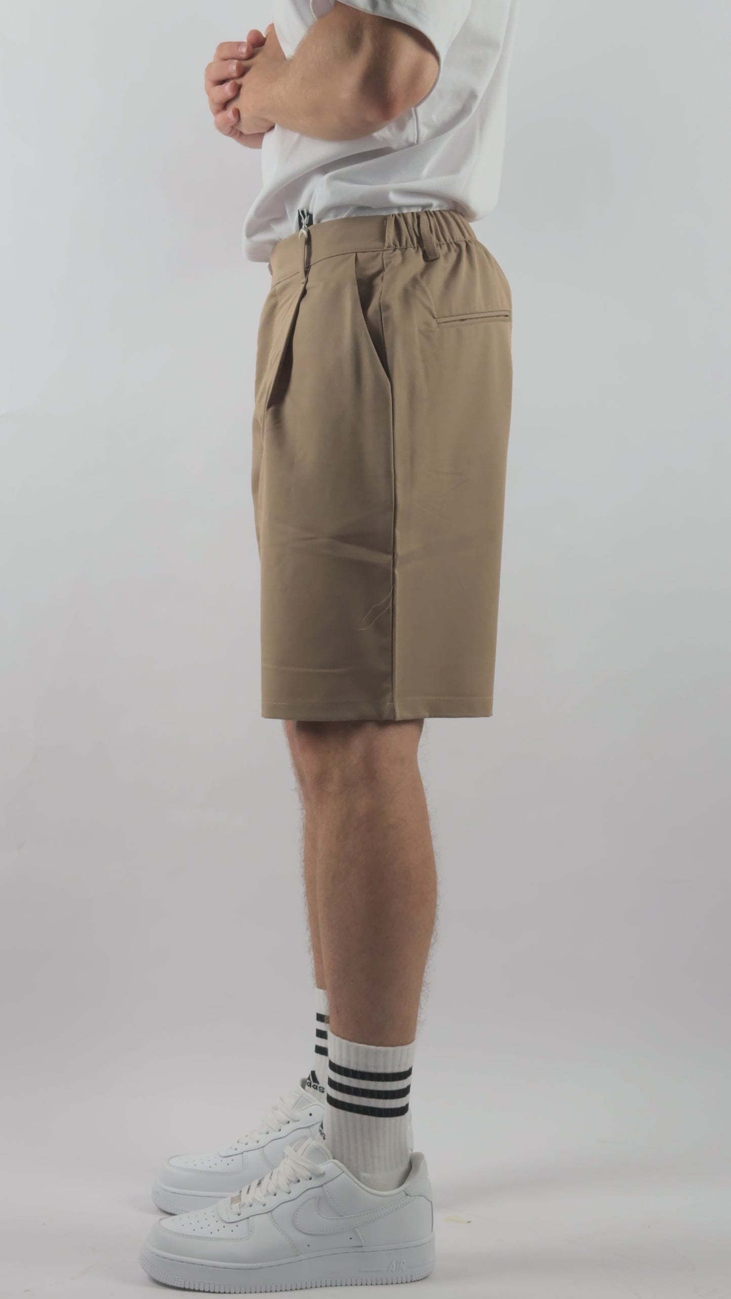 Pantaloncino Elegante Beige Nope Brand