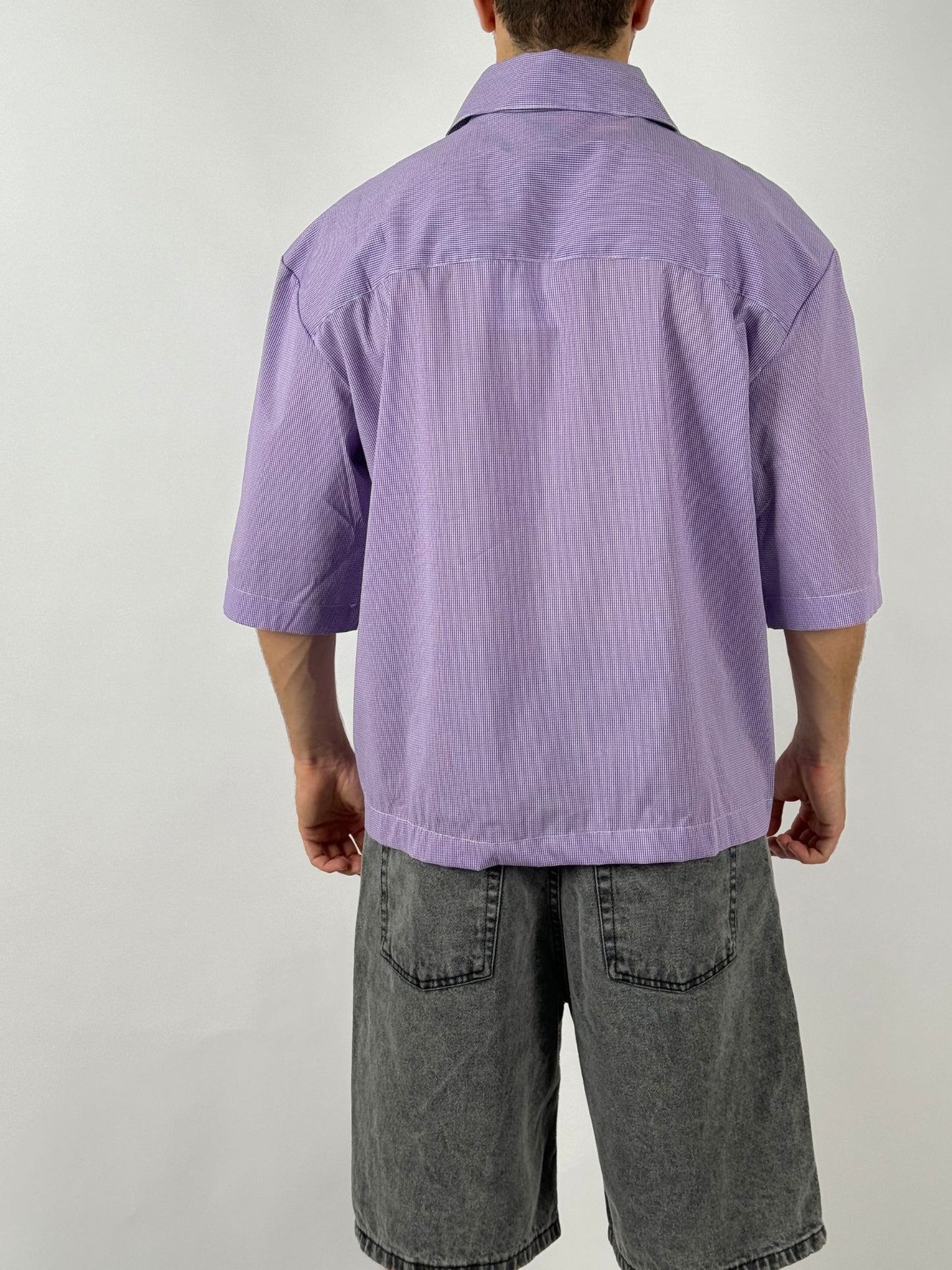 Camicia Uomo Oversize Hydo Viola