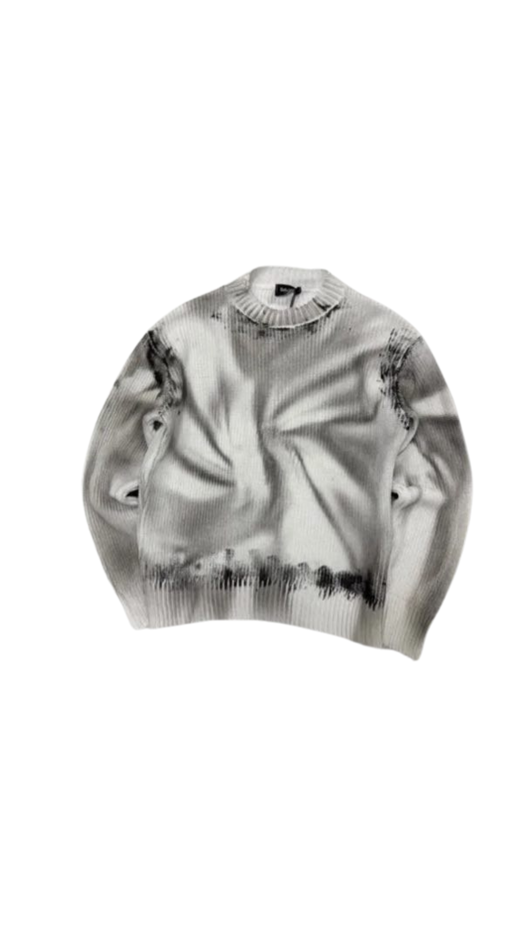 Maglione Splash - Nero e Bianco