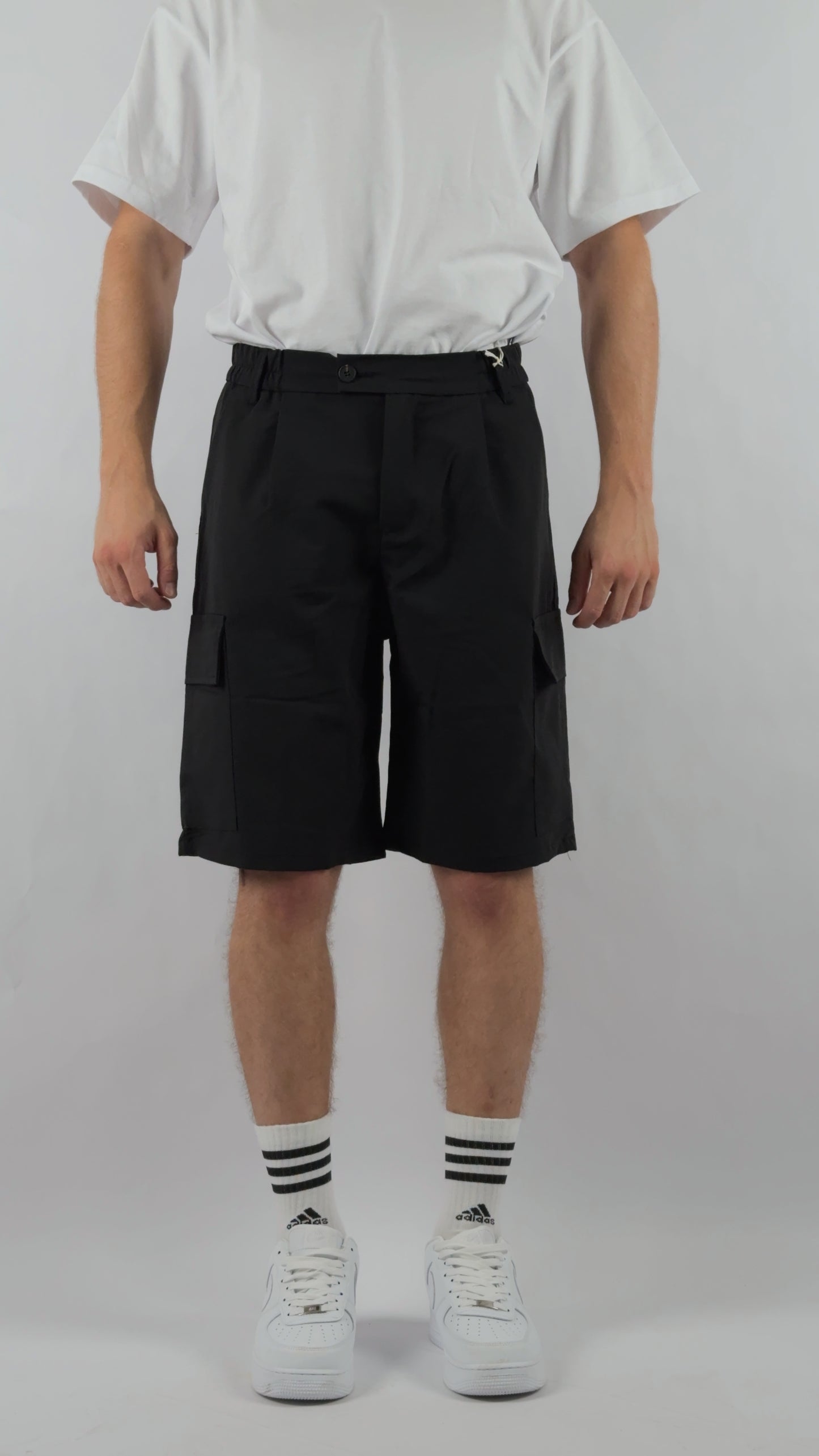 Pantaloncini Cargo Cotone Elasticizzato Leggero Wereal