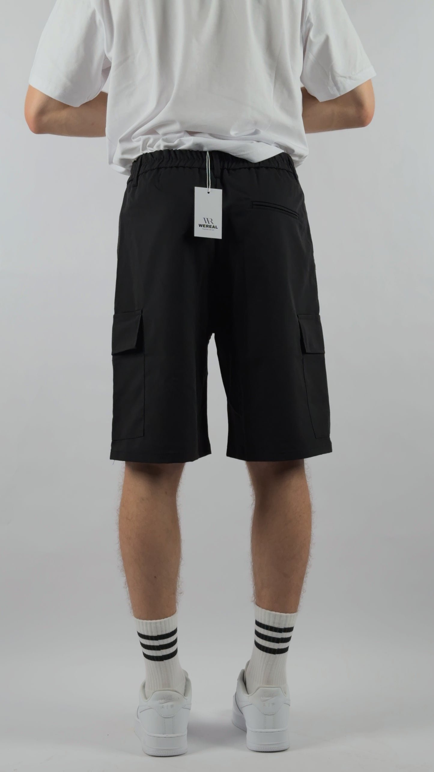 Pantaloncini Cargo Cotone Elasticizzato Leggero Wereal