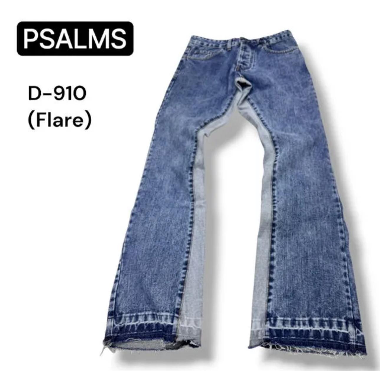 Jeans Flared Blue | D910