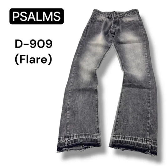 Jeans Flared Grey| d909