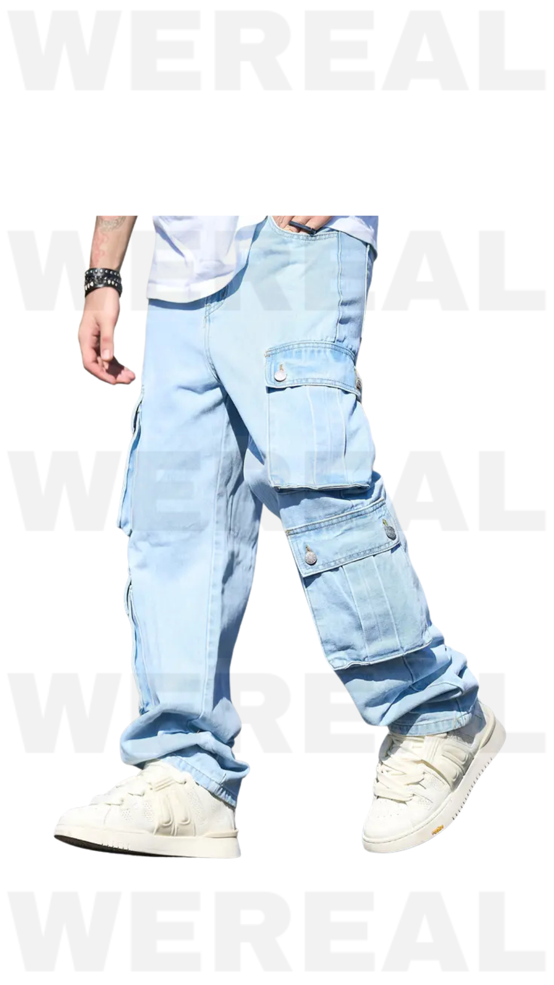 Jeans Cargo con Tasconi by Wereal