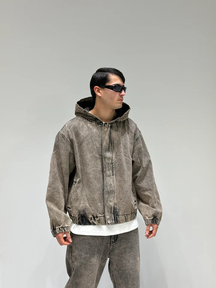 Jacket sabbiata