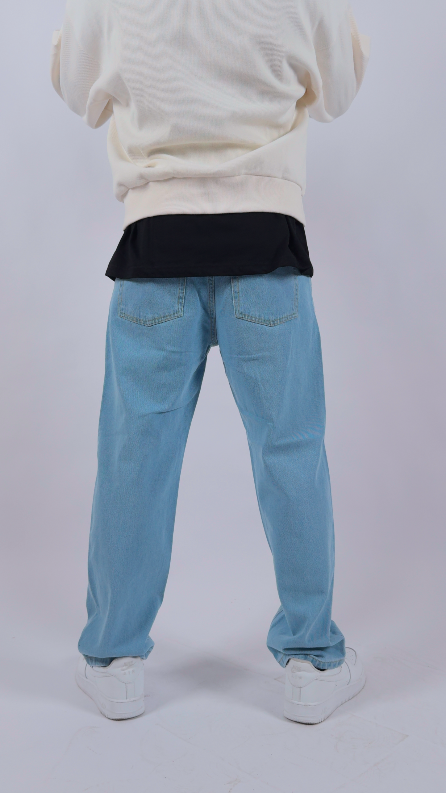 Wereal Baggy Fit Denim Jeans – Made in Italy