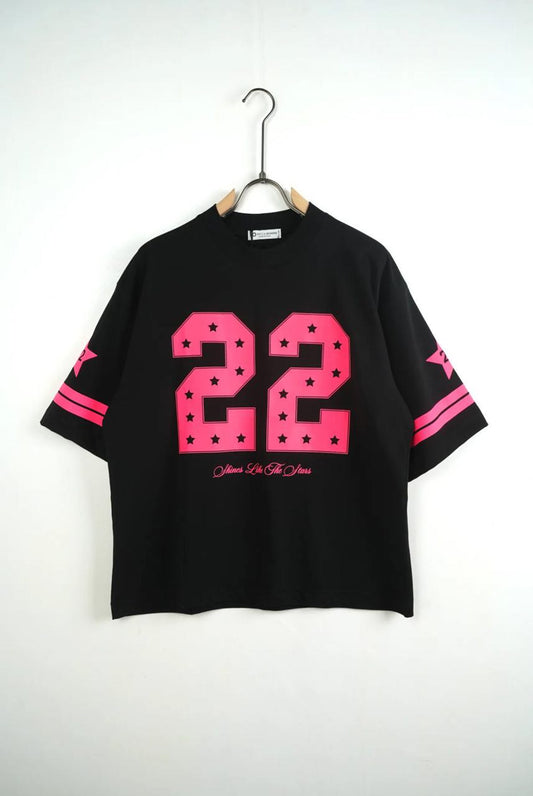 T shirt Duca nera e viola stampa avanti | DUCA888009