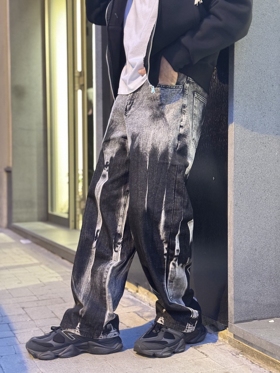 Jeans Flames Black Bon Black by Wereal