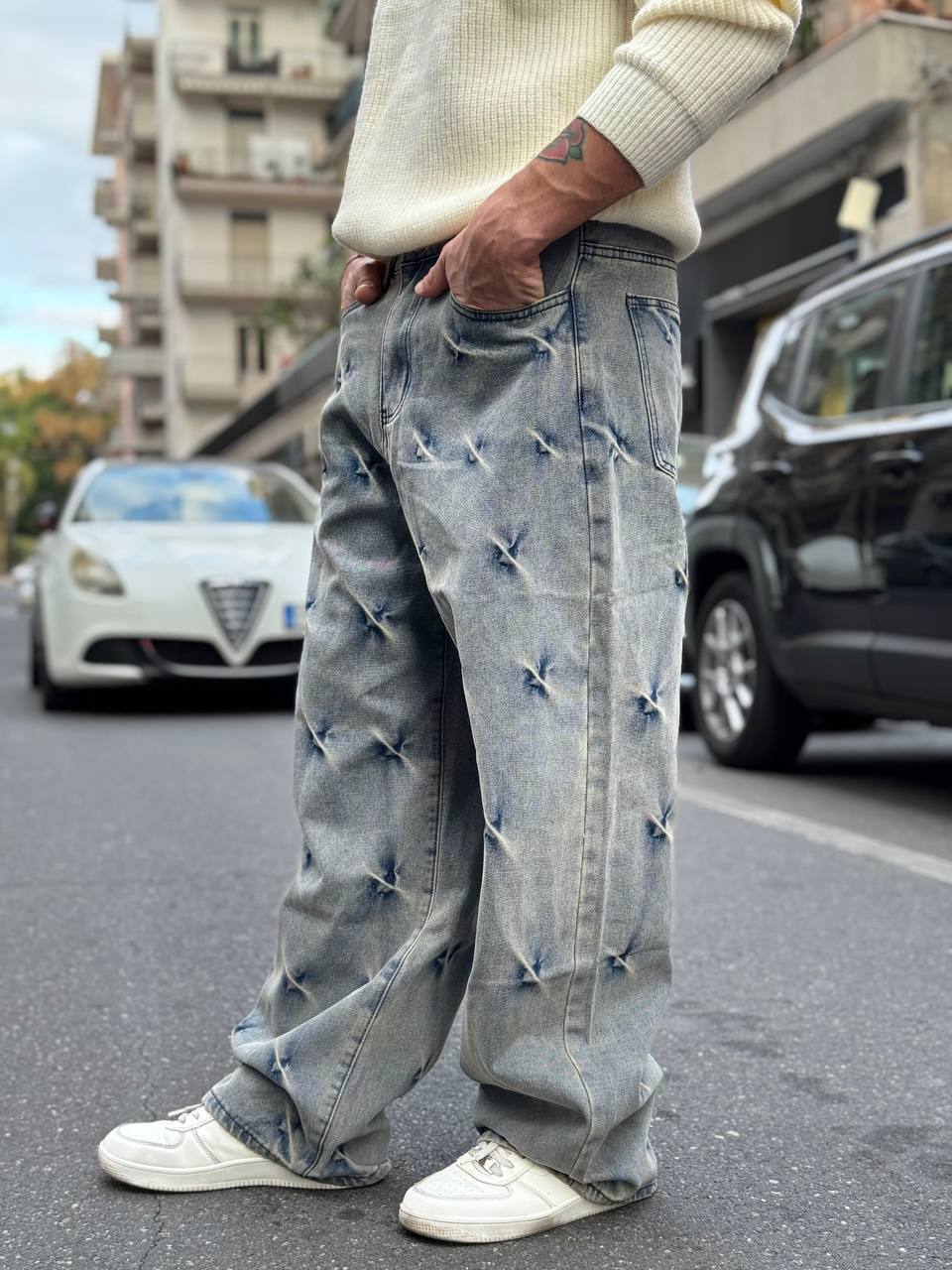 Jeans tweezed Blue | by wereal