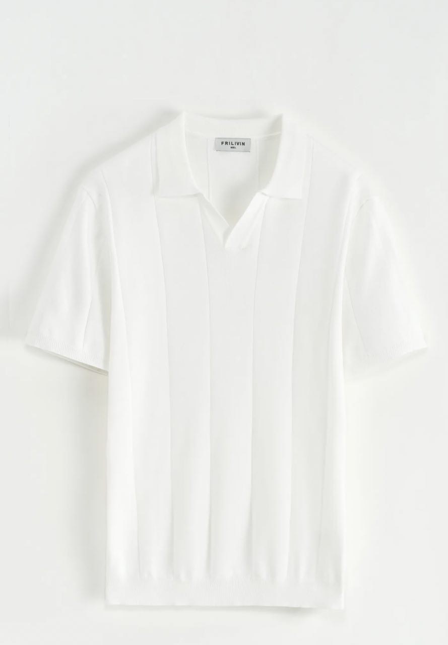 Polo collo a V Frivilin | M628
