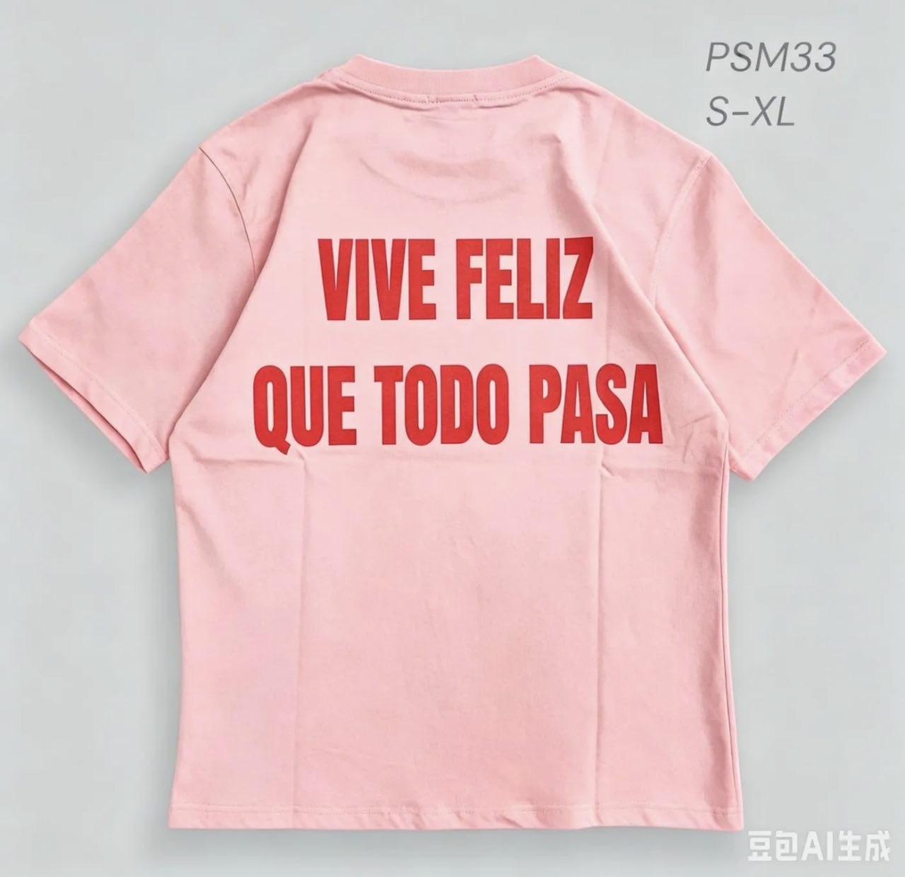 T shirt Vive feliz Limited - PSM33 3.0