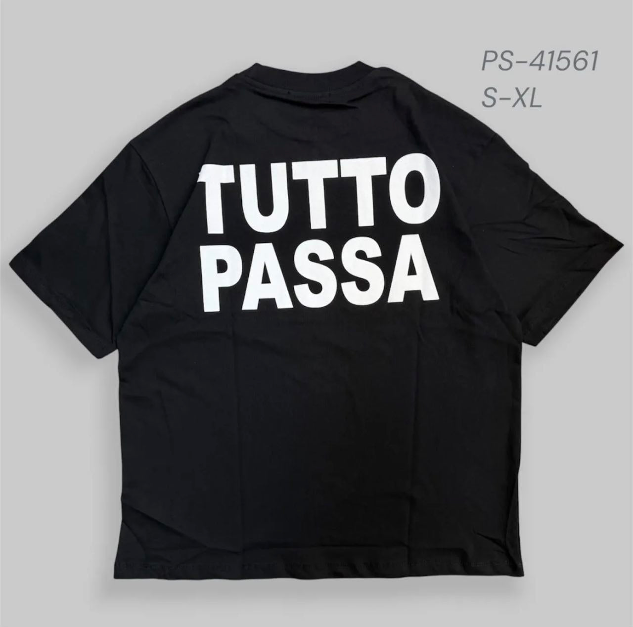 T shirt uomo tutto passa - PS41561