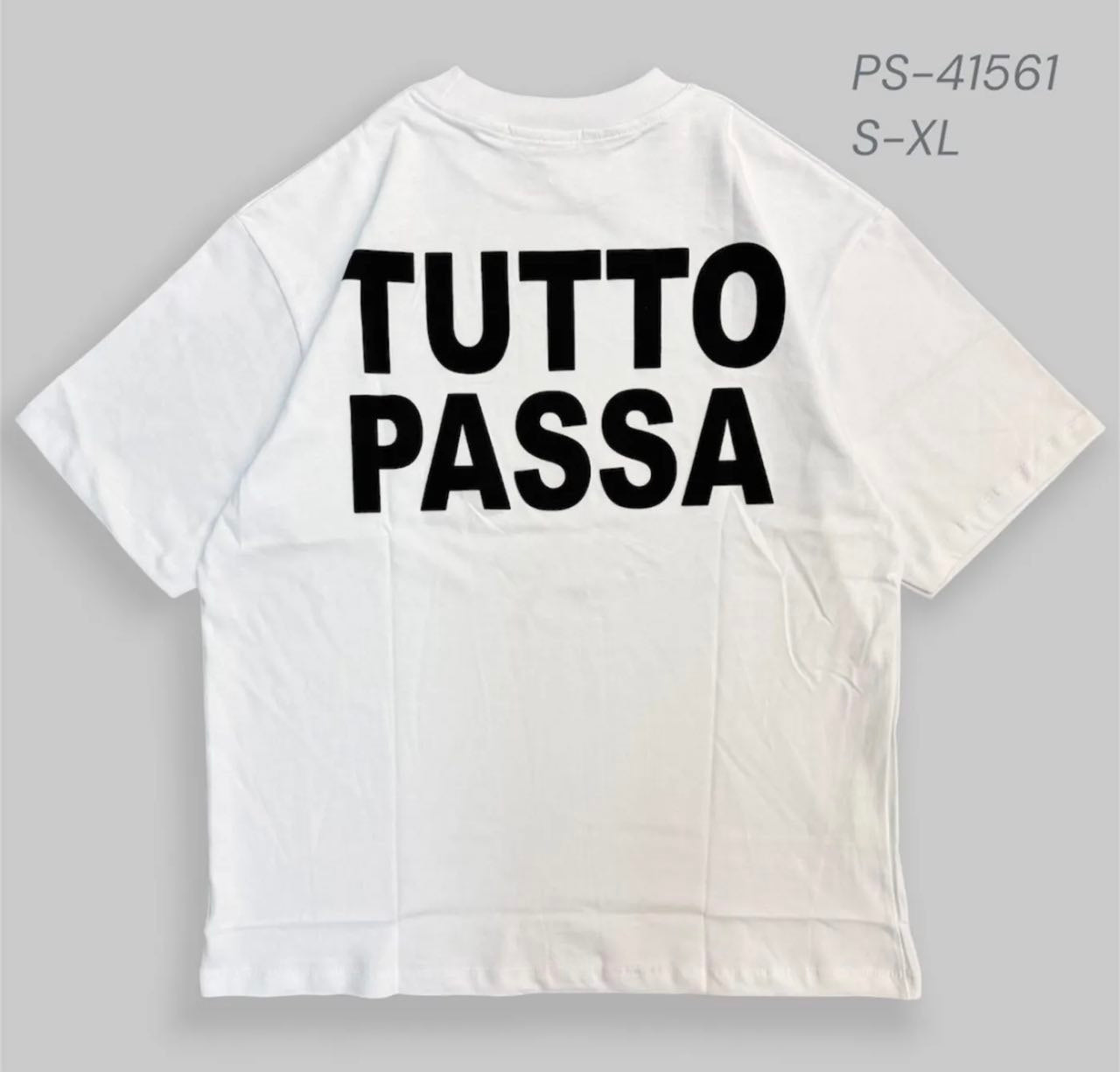 T shirt uomo tutto passa - PS41561